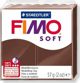 Fimo Πηλός Θερμοσκληρυνόμενος Soft Σοκολατί 57g - Πλαστική Μάζα Μοντελισμού