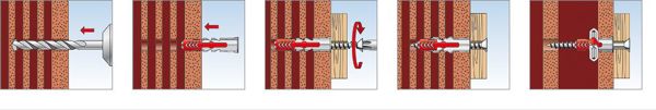 Fischer DuoPower 12 x 60mm 25τμχ. (538253)