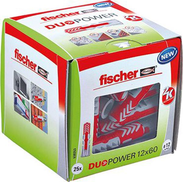 Fischer DuoPower 12 x 60mm 25τμχ. (538253)