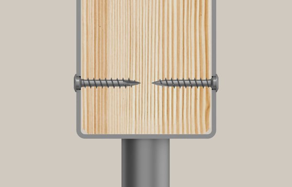 Fischer Βίδα για γωνιακό 7,0 x 50 A2 TX, 50τμχ.