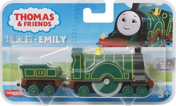 Fisher Price Μεγάλη μεταλλική ατμομηχανή Emily