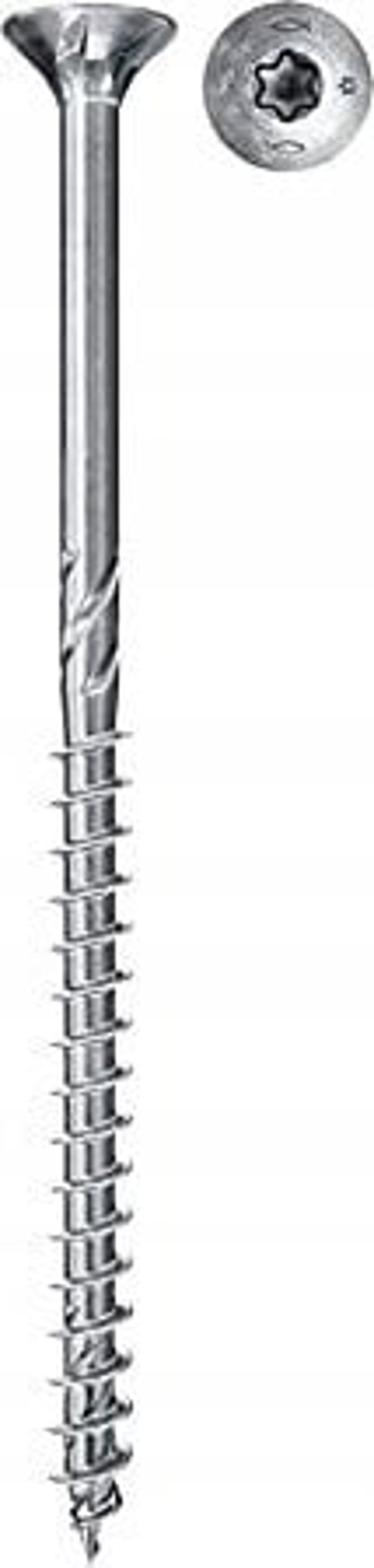 Fischer Βίδες TORX 6,0x140 λευκές 100