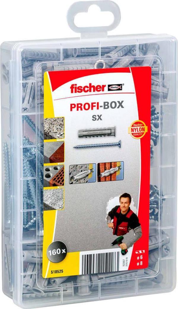 Fischer Fischer Σετ ούπα με βίδες PROFI-BOX, SX, 160 τεμ.