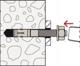 Fischer Αγκύριο βίδα FBN II 8/30 8x91 mm