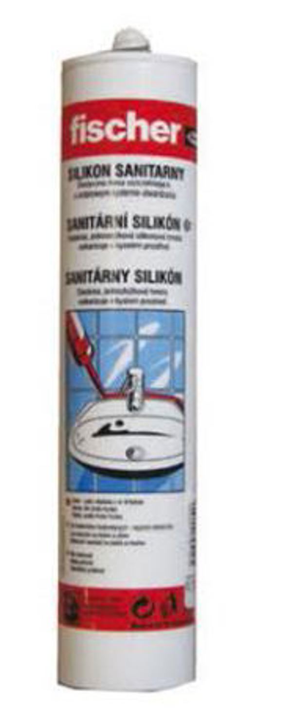 Fischer Σιλικόνη υγιεινής λευκή 300ml (79515)
