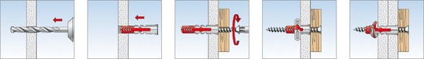 Fischer Ούπα DuoPower 10 x 80mm 25τμχ. (538252)