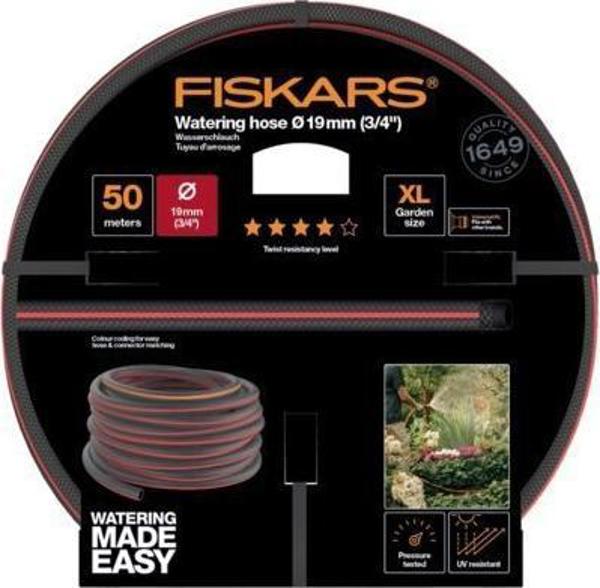 Fiskars Λάστιχο Κήπου 3/4" 50m, Ανθεκτικό στις Στρέψεις, Χωρίς Φθαλικές Ενώσεις - FS1027111