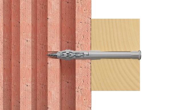 Σετ βιδών και ούπα Fischer 46263, Τούβλο, Μπετόν, Torx, TX40, ETA-07/0121, 80 mm