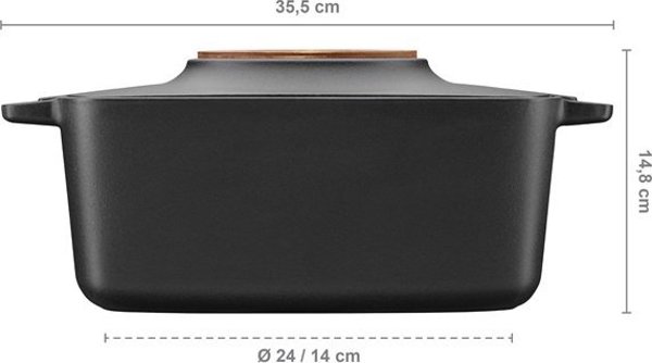 Κατσαρόλα Fiskars Norden (οβάλ), 5.0 L