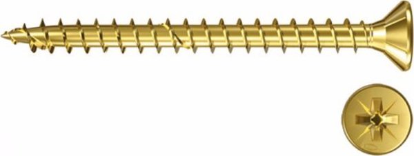 Fischer Βίδες FPF-SZ 4 x 25 YZF, 1000 τεμ.