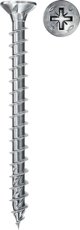 Fischer Βίδες PZ2 4,5X35 λευκά γαλβανισμένα, 500 τεμ.