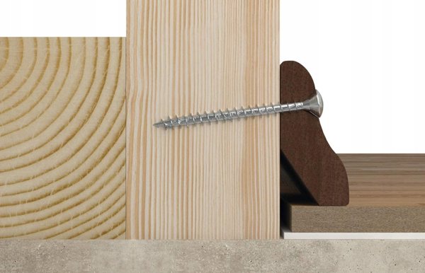 Fischer Βίδες TORX 4,5x80 λευκές 100