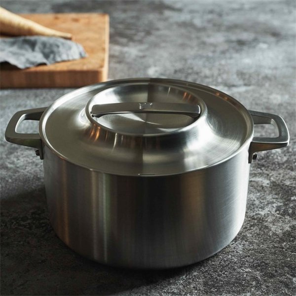 Fiskars Norden steel pot 5.0 L (stainless steel) #