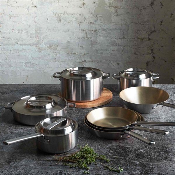 Fiskars Norden steel pot 5.0 L (stainless steel) #