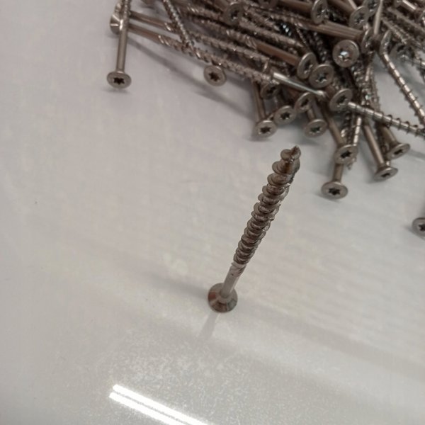 Fischer Βίδα 6,0 x 100 A2 Torx, 100τμχ.