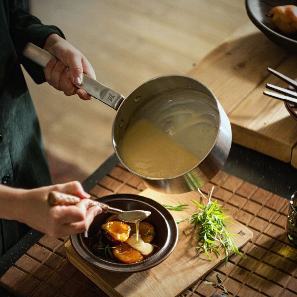 Κατσαρόλα Fiskars Norden από ατσάλι με μακρύ χερούλι 1.8L