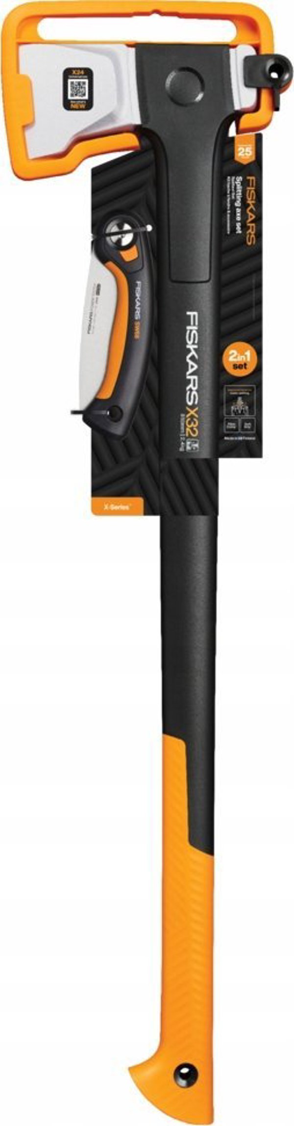 Fiskars FISKARS ΣΦΥΡΟΚΟΠΗΤΗΣ X32 X-SERIES ΛΕΠΙΔΑ L + ΠΤΥΣΣΟΜΕΝΟ ΠΡΙΟΝΙ