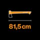 Fiskars FISKARS ΣΦΥΡΟΚΟΠΗΤΗΣ X32 X-SERIES ΛΕΠΙΔΑ L + ΠΤΥΣΣΟΜΕΝΟ ΠΡΙΟΝΙ