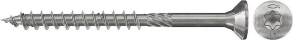 Fischer Βίδα 6,0 x 160 A2 Torx, 100τμχ.
