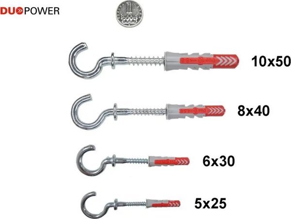 Fischer FISCHER DUOPOWER ΟΥΠΑΣ 10x50 ΜΕ ΣΤΡΟΓΓΥΛΟ ΓΑΝΤΖΟ /2τμχ.