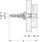 Fischer Ούπα διαστολής UX 6x50mm 72094