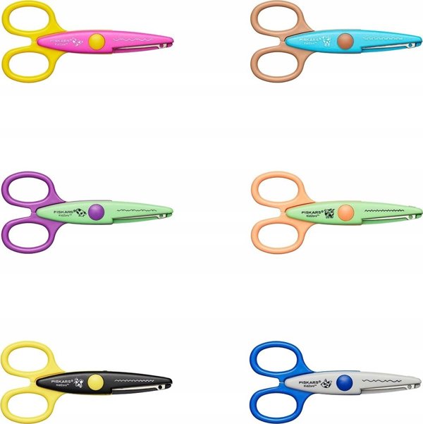 Σετ παιδικών ψαλιδιών Fiskars Craft Fiskars x6