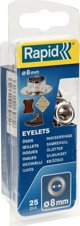 Fischer Ζιεντίνες κνιέντες 8 mm + ιτάισας, 25 βντ.