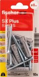 Ούπα Fischer FISCHER με βίδες SX Plus S, 8x40 mm, 10 τεμ.
