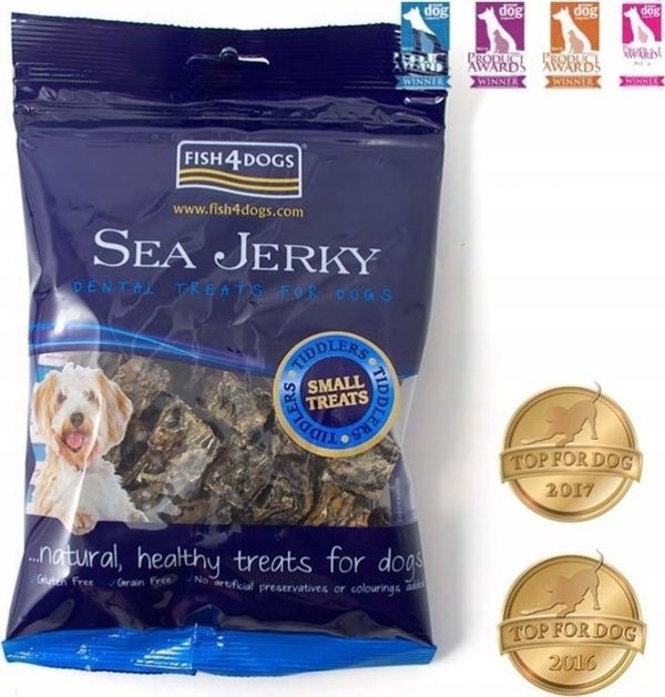 Fish4Dogs FISH4DOGS Dental Sea Jerky Fish Tiddlers - dog treat - 575g