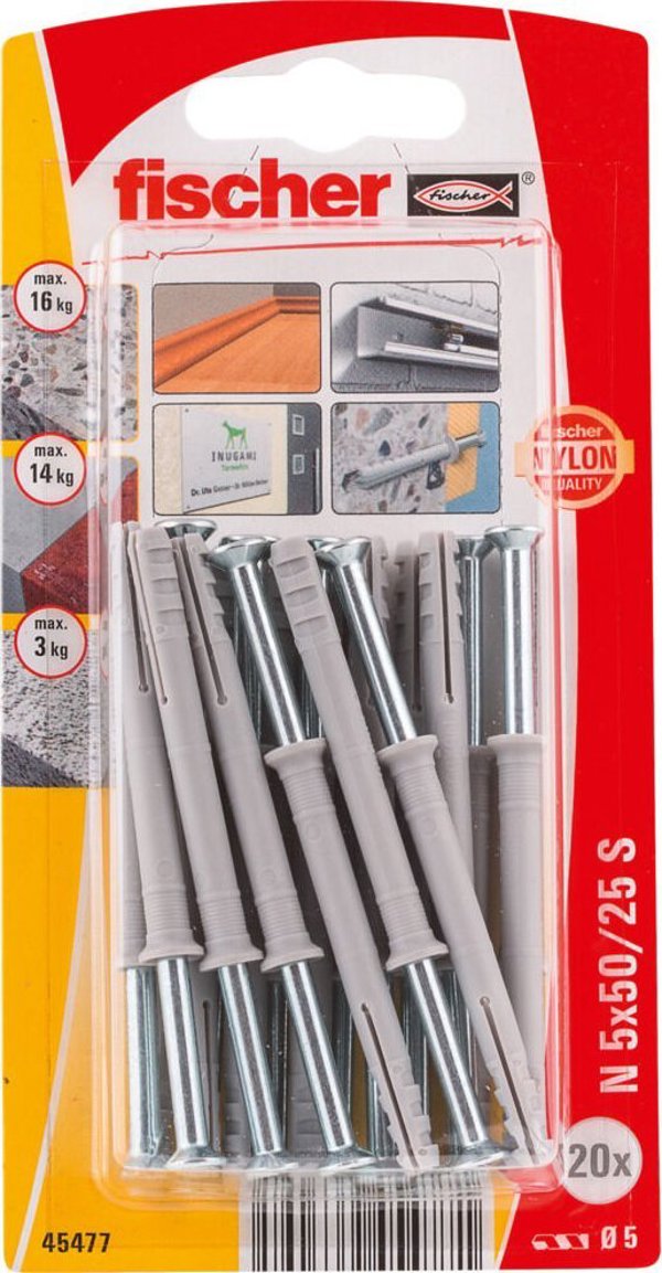 Fischer Καρφωτό ούπα Fischer N 5x50/25 S K NV 45477