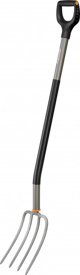 Fiskars Fiskars Εργονομική σκαπάνη κήπου (με επίπεδα δόντια)