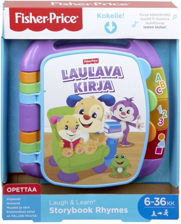 Fisher-Price singing book, EN