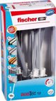 Fischer fischer βύσμα οροφής DUOTEC 12 LD (ανοιχτό γκρι/κόκκινο, 10 τεμάχια)
