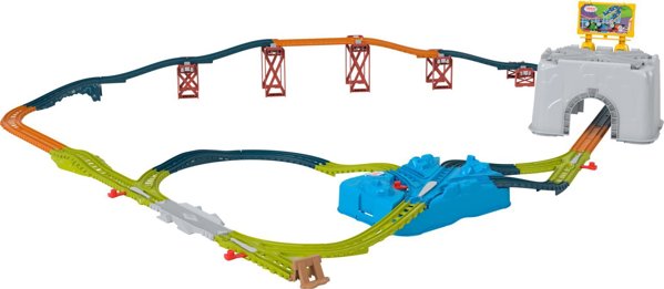 Fisher Price Σετ διαδρομών Thomas & Friends Κουτί διαδρομών