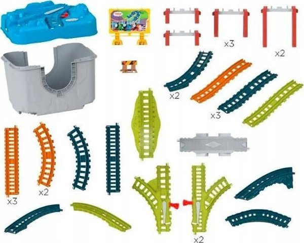 Fisher Price Σετ διαδρομών Thomas & Friends Κουτί διαδρομών