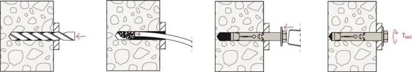 Fischer Άγκυρα με βίδα FSA S 12/10 12x70 mm
