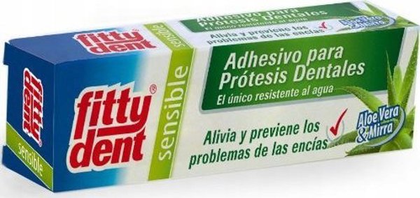 Fittydent FITTYDENT ΚΟΛΛΑ SENSITIVE ΓΙΑ ΟΔΟΝΤΟΣΤΟΙΧΙΕΣ 40g