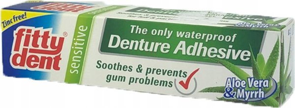 Fittydent FITTYDENT ΚΟΛΛΑ SENSITIVE ΓΙΑ ΟΔΟΝΤΟΣΤΟΙΧΙΕΣ 40g
