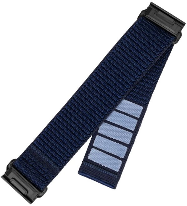 Fixed Αθλητικό Λουράκι QuickFit 22mm για Garmin, Nylon, Σκούρο Μπλε, 160-210mm