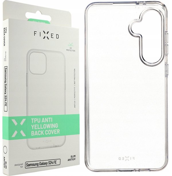 Fixed Slim AntiUV Samsung Galaxy S24 FE διάφανο