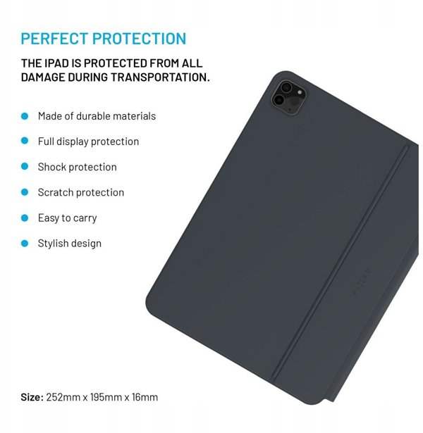 FIXED Typee για Apple iPad Pro 11"/iPad Air 10.9" μαύρο