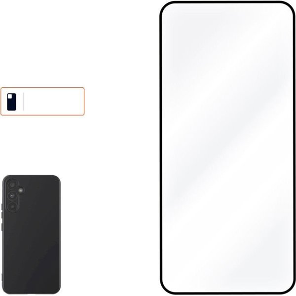 Προστατευτικό Οθόνης Fixed | Samsung | Galaxy A36 5G/A56 5G | Σκληρυμένο Γυαλί | Μαύρο | Πλήρης Κάλυψη 2.5D