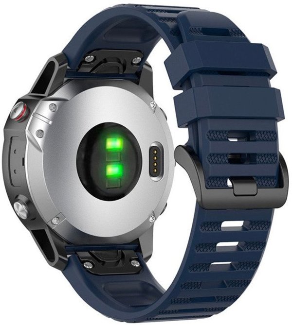 Λουράκι σιλικόνης Fixed QuickFit, 22 mm, μπλε
