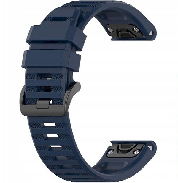 Λουράκι σιλικόνης Fixed QuickFit, 22 mm, μπλε