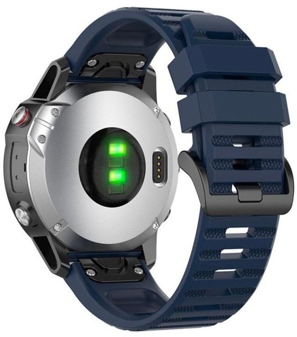 Λουράκι σιλικόνης Fixed QuickFit, 22 mm, μπλε