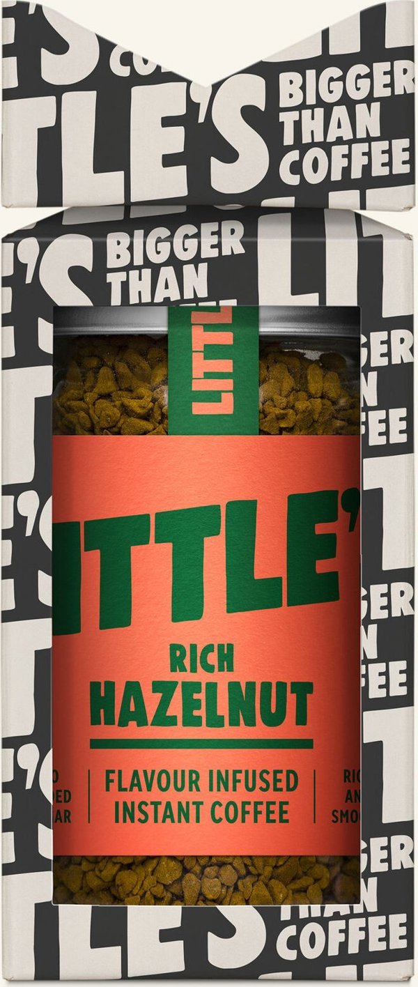Αρωματικός στιγμιαίος καφές Little's Rich Hazelnut Cracker, 50 g