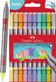Διπλοί μαρκαδόροι παστέλ 10 χρωμάτων FABER CASTELL