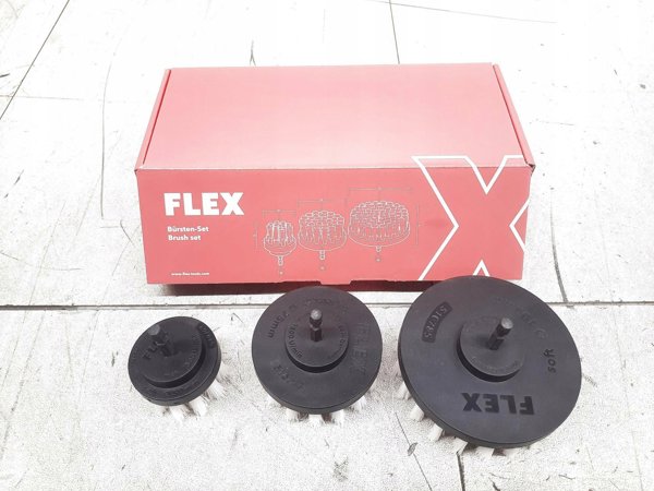 Βούρτσες καθαρισμού υφασμάτων FLEX Polishers, 3 τεμ.