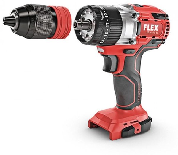 Flex 491233, Κατσαβίδι ισχύος, 18 V, 2.67 kg, 218 mm, 116 mm, 2.67 kg - SOLO