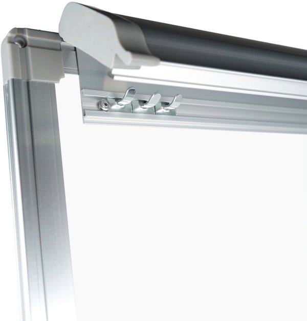 Mozos TM71-WH Μαγνητικός Πίνακας Flipchart με Ρόδες, 70x100cm, Λευκός